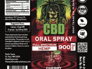 CBD Cherry Oral Spray