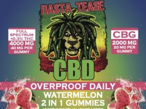 CBD-CBG Watermelon 2 in 1 Daily Gummies