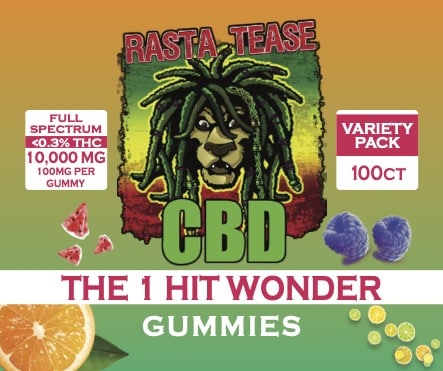 CBD Variety Pack Gummies 100mg